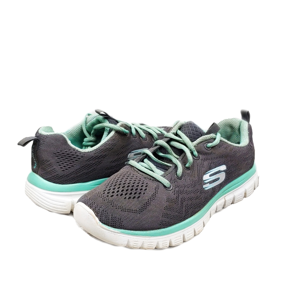 Skechers Wm 7 Graceful Get Connected Sport Sneaker - Picture 2 of 10